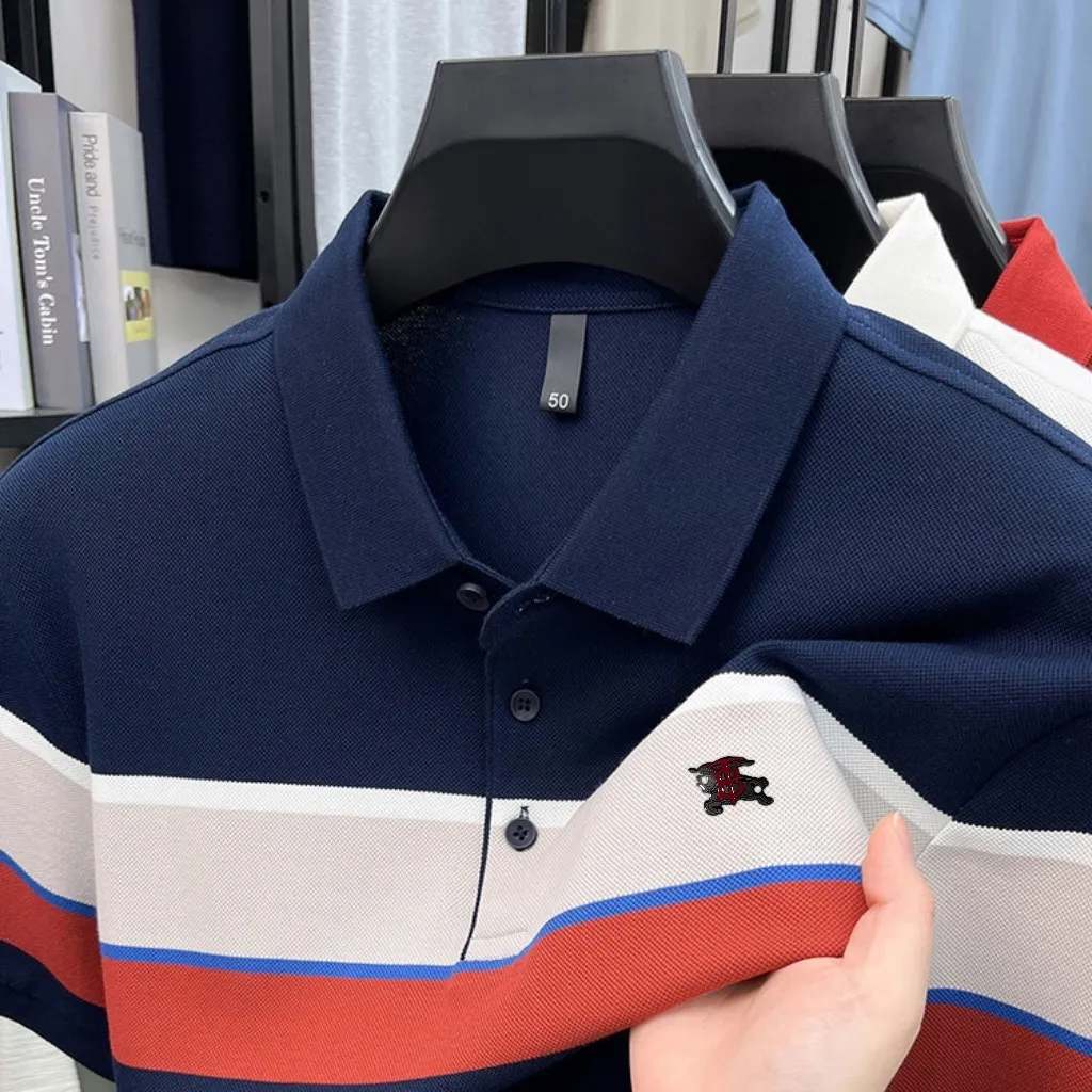 🌹 🌹 P135 26 Quality POLO ， ， Breathable ， LOGO， ⚡️ T ⚡️ ， ！Sizes：M-4XL（ 210 、 。